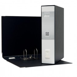 Registratore Dox 2 - dorso 8 cm - protocollo 23 x 34 cm - bianco - Esselte Dox
