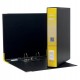 Registratore Dox 4 - dorso 5 cm - commerciale 23 x 29,7 cm - giallo - Esselte Dox