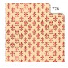 Rotolo Cartarivesto Rex 58 - lavabile - 50 x 500 cm - giglio rosso - Rex Sadoch