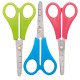 Forbice Snippy - centimetrata - punta tonda - 13,5 cm - lama acciaio inox - colori assortiti - Lebez - conf. 24 pezzi