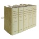 Faldone - legacci incollati - juta - 35 x 25 cm - dorso 4 cm - paglia - Brefiocart