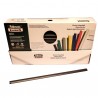 Dorsetti tondi per rilegatura - 8 mm - nero - Fellowes - scatola 50 pezzi