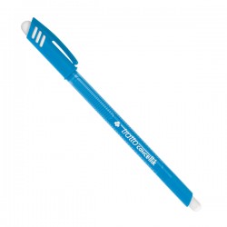 Penna a sfera cancellabile Cancellik - punta 1,0mm - azzurro - Tratto