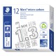 Mine Mars Micro - mina 1,3mm - gradazione HB - Staedtler - astuccio 6 mine