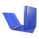 Raccoglitore Nettuno - 22 x 30 cm - 4 anelli a R 30 mm - dorso 3,5 cm - blu - Sei Rota