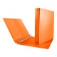 Raccoglitore Nettuno - 22 x 30 cm - 4 anelli a R 30 mm - dorso 3,5 cm - arancio - Sei Rota