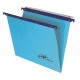 Cartella sospesa Joker - cassetto - interasse 33 cm - fondo V - 31,3 x 25 cm - blu - Bertesi
