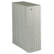 Scatola archivio in legno - 38 x 27 cm - dorso 12 cm - grigio - Brefiocart