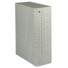 Scatola archivio in legno - 38 x 27 cm - dorso 12 cm - grigio - Brefiocart