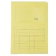 Cartellina a L con finestra Sintex - 120 gr - A4 - giallo - Blasetti - conf. 50 pezzi