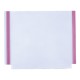 Tasche GS adesive con soffietto - PVC - 22 x 18 cm - trasparente - Sei Rota - conf. 10 pezzi