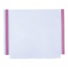 Tasche GS adesive con soffietto - PVC - 22 x 18 cm - trasparente - Sei Rota - conf. 10 pezzi
