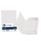 Cartellina 3 lembi Acqua - 200 gr - A4 - cartoncino bristol - bianco - Favini - conf. 25 pezzi