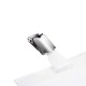 Portabadge - clip in metallo - 6 x 9 cm - PVC - Durable - conf. 5 pezzi