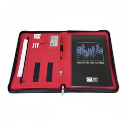 Portablocco Professional - rosso - 25,5 x 34,5cm - City Time