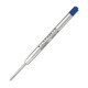 Refill sfera QuinkFlow - punta media - metallo - blu - Parker