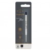 Refill sfera QuinkFlow - punta media - metallo - nero - Parker