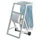 Portasacco per dispenser a cavalletto - ABS - 4,2x35,6x40 cm - bianco - Mar Plast
