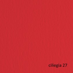 Cartoncino Elle Erre - 70 x 100 cm - 220gr - ciliegia 127 - Fabriano - blister 10 fogli