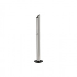 Portacenere da terra - da esterno - diametro 18 cm - H 90 cm - acciaio inox - Studio T
