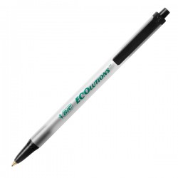 Penna a sfera a scatto ECOlutions - punta 1,0mm - nero - punta 1,0mm - Bic - conf. 50 pezzi