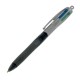 Penna a sfera a scatto 4 Colors Grip Pro - punta 1,0mm - nero, blu, rosso, verde - Bic