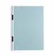 Cartellina con molla Duraclip - A3 - PVC - azzurro - Durable
