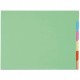 Cartellina con tacca per cartelle sospese - armadio - 24 x 32 cm - 240 gr - Exacompta - set 6 cartelline