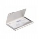 Porta biglietti da visita Business Card Box - 9x5,5 cm - alluminio - Durable