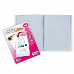 Portalistini personalizzabile Sviluppo - buccia - 22x30 cm - 140 buste - trasparente - Favorit