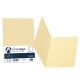 Cartellina semplice Acqua - 200 gr - A4 - camoscio - cartoncino bristol - Favini - conf. 50 pezzi