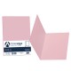 Cartellina semplice Acqua - 200 gr - A4 - rosa - cartoncino bristol - Favini - conf. 50 pezzi