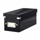 Scatola archivio Click & Store - per CD - 14,3 x 13,6 x 35,2 cm - nero - Leitz
