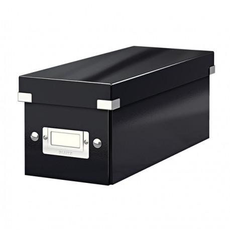Scatola archivio Click & Store - per CD - 14,3 x 13,6 x 35,2 cm - nero - Leitz