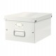 Scatola archivio Click & Store - 28,1 x 20 x 37cm (A4) - bianco - Leitz