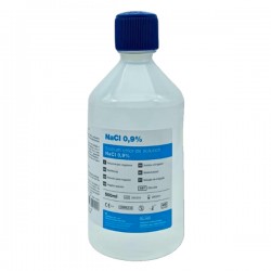 Soluzione salina sterile - cloruro di sodio - 500 ml - PVS