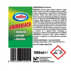 Ammoniaca classica - 1 L - Amacasa