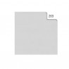 Carta velina - 50 x 70 cm - 20 gr - grigio 203 - Rex Sadoch - busta 26 fogli