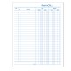 Blocco prima nota cassa - 50 fogli x 2 copie ricalcanti - 22 x 28cm - BM