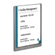 Targa per porte/pareti Click Sign - 21 x 29,7 cm (A4) - Durable