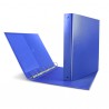 Raccoglitore Nettuno - 22 x 30 cm - 4 anelli a D 17 mm - dorso 3 cm - blu - Sei Rota