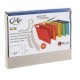 Cartelle sospese Joker - cassetto - interasse 33 cm - fondo V - 31,2 x 25 cm - colori assortiti - Bertesi - conf. 10 pezzi