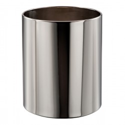 Cestino gettacarte Getsi - diametro 23 cm - H 28 cm - 12,5 L - inox brillante - Medial