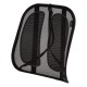 Supporto schiena Office Suites - 50x45x20 cm - in tessuto a rete - nero - Fellowes