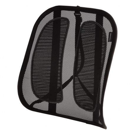 Supporto schiena Office Suites - 50x45x20 cm - in tessuto a rete - nero - Fellowes