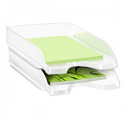 Vaschetta portacorrispondenza CepPro Gloss - 34,8 x 25,7 x 6,6 cm - bianco artico - Cep