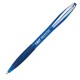 Penne a sfera a scatto Atlantis Soft - punta 1,0mm - blu - clip in metallo - Bic - conf. 12 pezzi