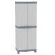 Armadio Domino Wave - Base 2700 UW - 2 ante - 70 x 43,8 x 181,8 cm - PPL - grigio - Terry