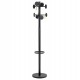 Appendiabiti Stand3 - 8 posti - 175 x 37 cm - nero - Alba