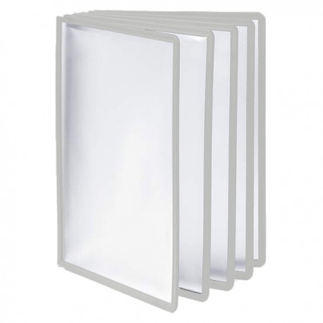 Pannelli di ricambio Sherpa per leggii Vario - grigio - Durable - conf. 5 pezzi